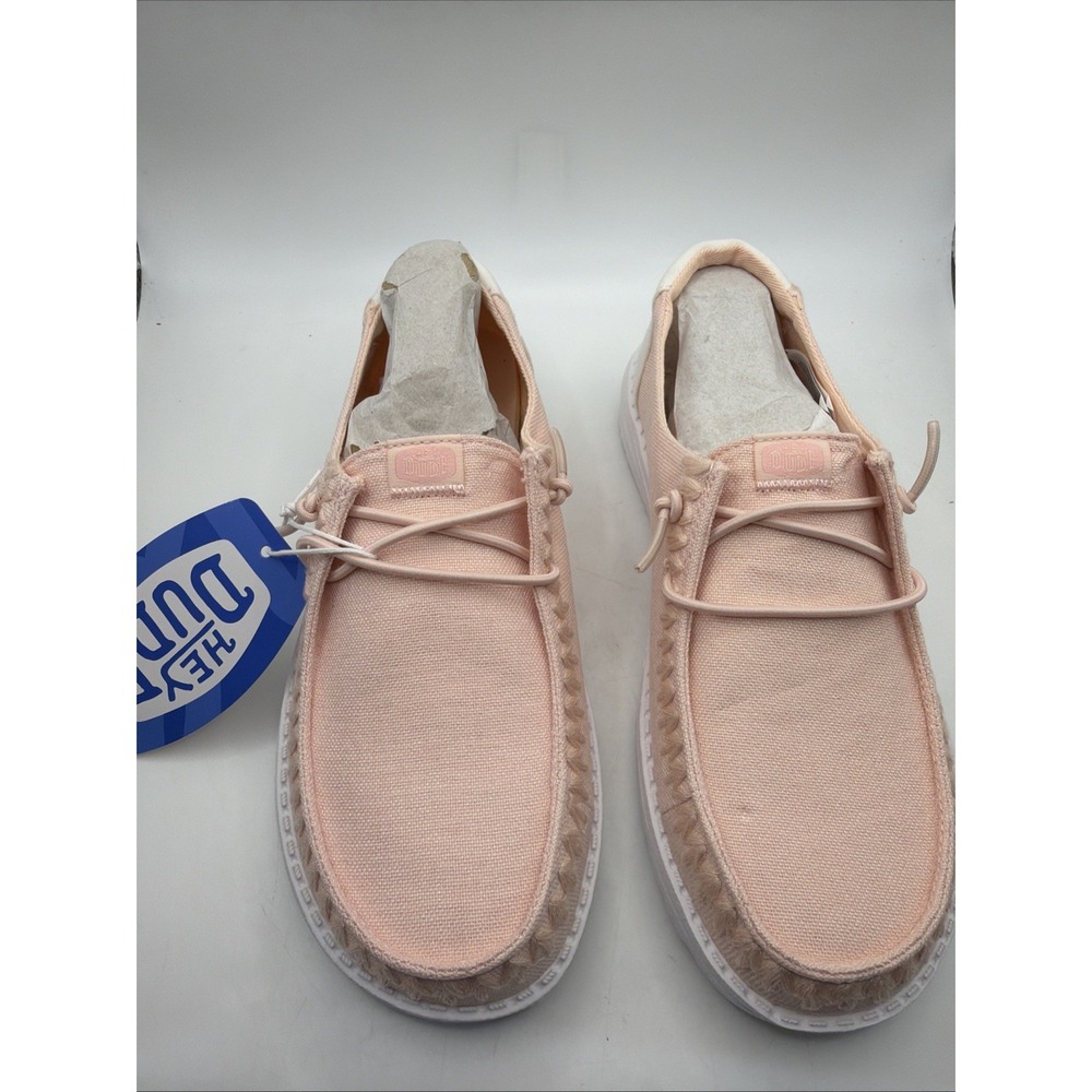 Hey Dude Women's Wendy Funk Mono Peach Pink NIB! 2026 Size 6. New
